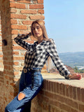 Camicia a quadri Black & White