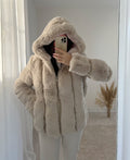 Eco-pelliccia Beige
