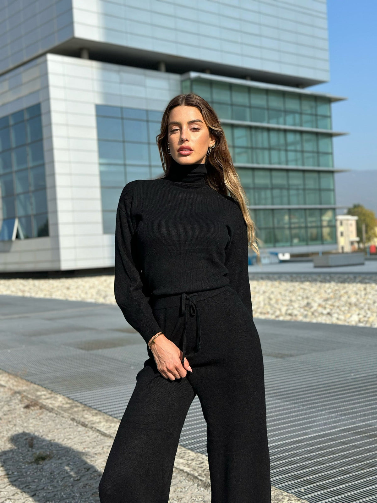 Completo Maglia e pantalone quality nero