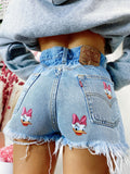 Short Levi’s Vintage con stampa Paperina bagno chiaro