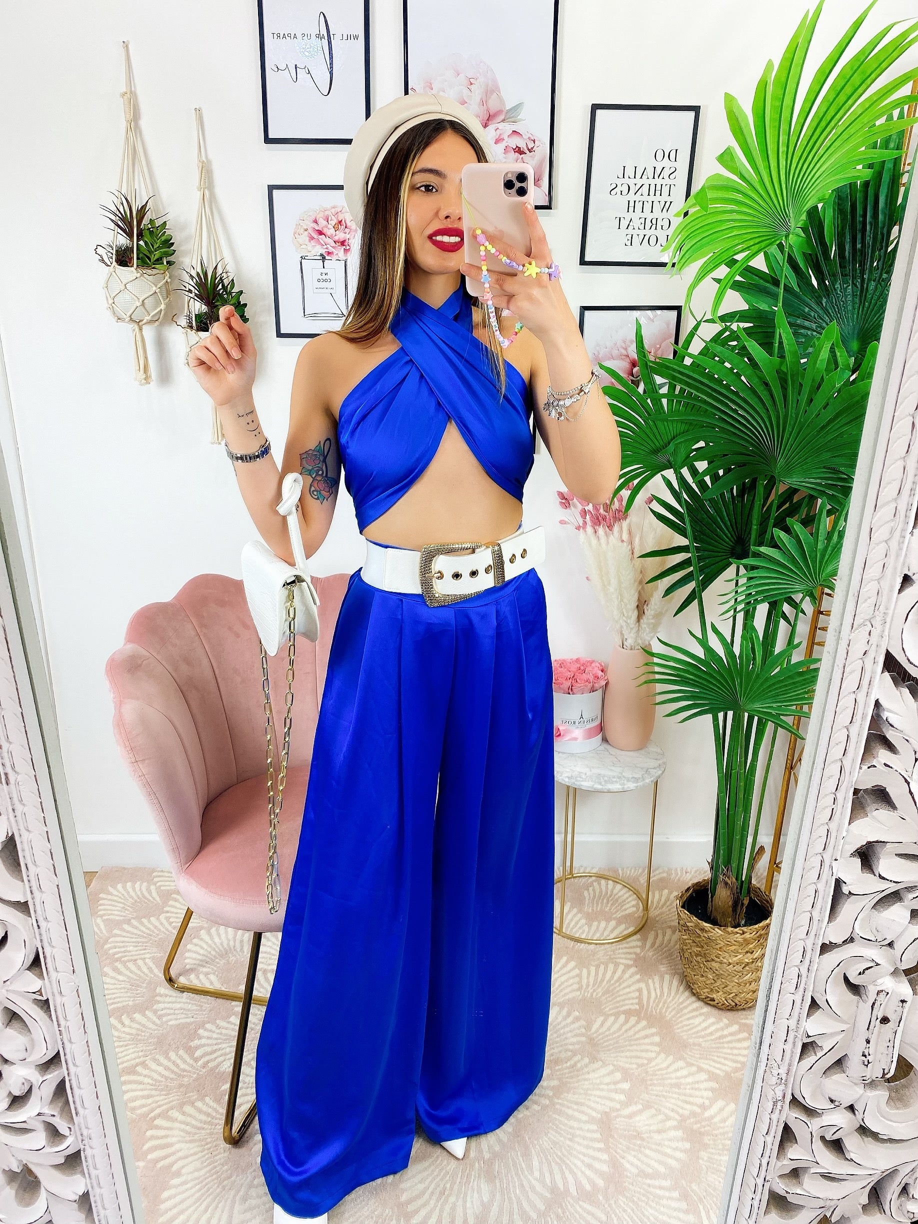 Completo influencer Pantalone e Top