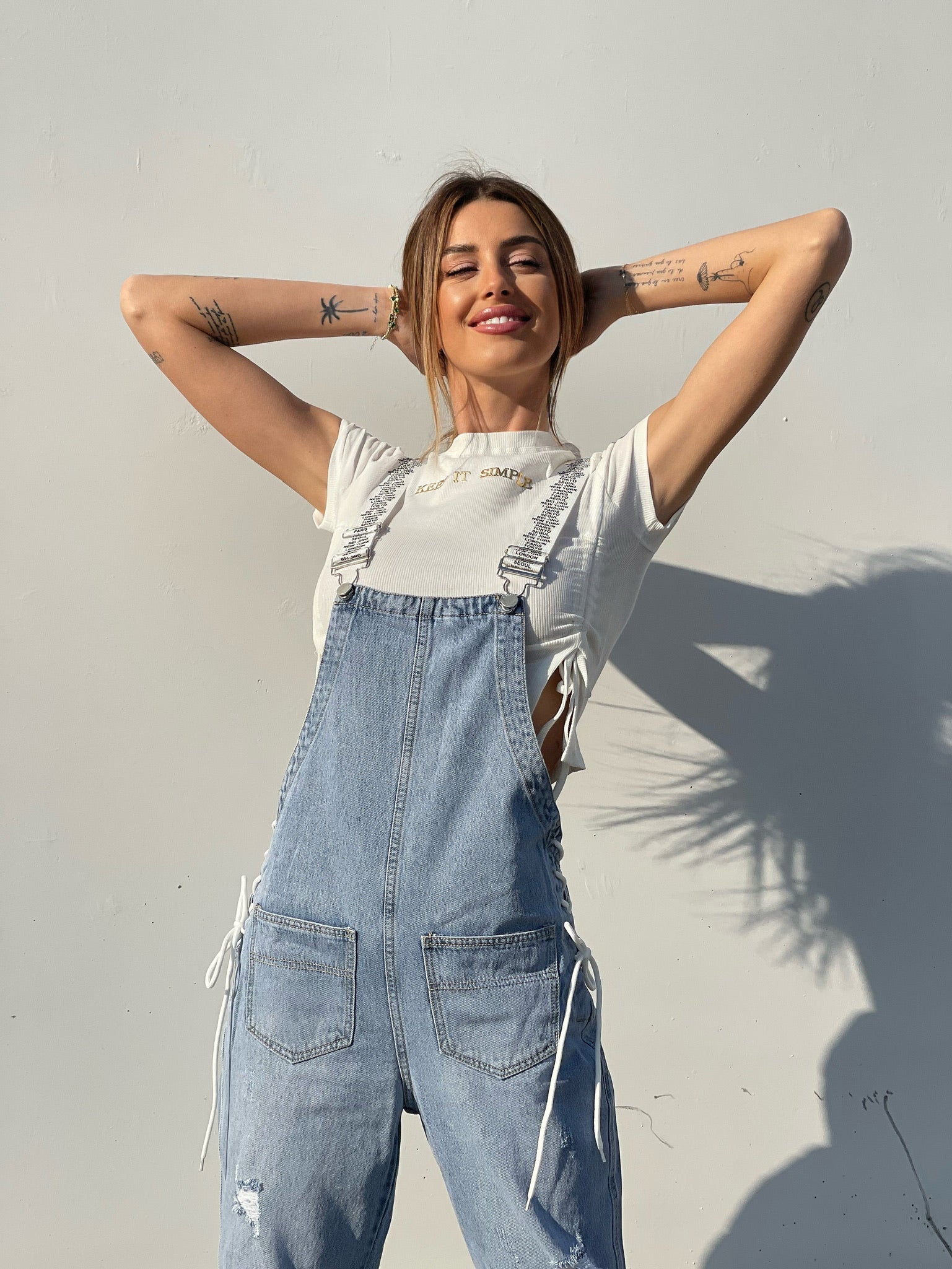 Salopette in jeans