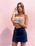 Cardigan panna a trecce