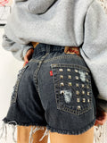 Levi’s Vintage grigio scuro con borchie
