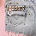 Levi’s Short Vintage con borchie e tasca piegata