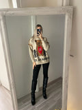 Maglione Teddy Soft Camel