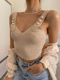 Top più camicia beige
