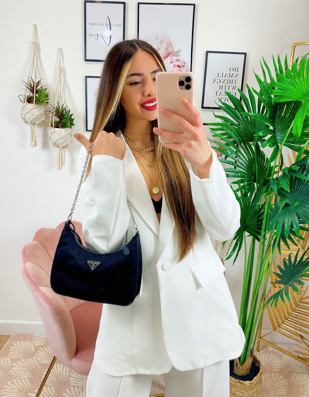 Completo Giacca e Pantalone a Zampa Bianco