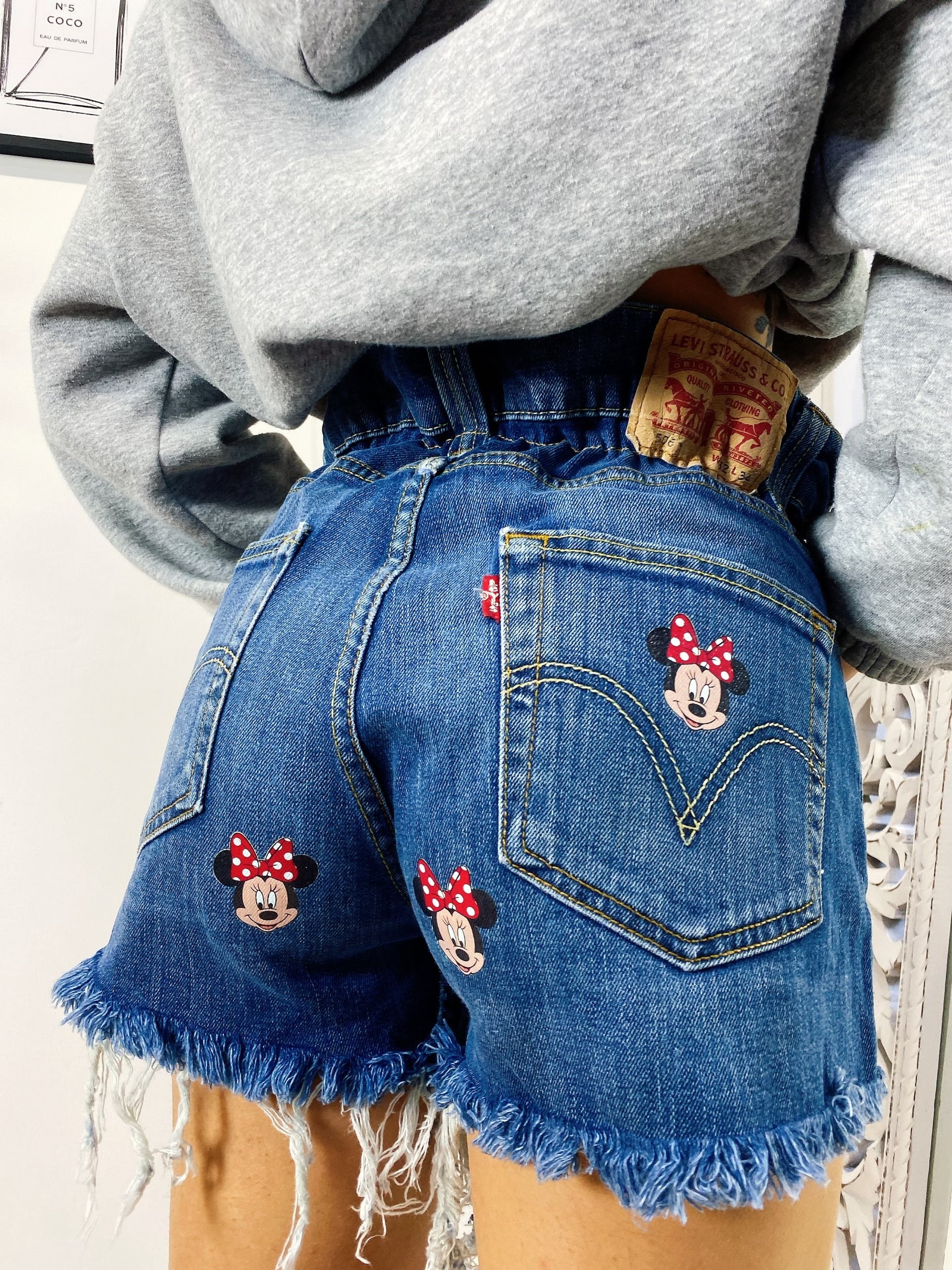 Short Levi’s Vintage bagno scuro con stampe
