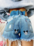 Short Levi’s Vintage con stampa topolino bagno medio
