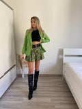 Top aderente drappeggiato nero