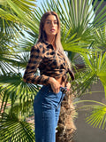 Camicia a quadri Camel black