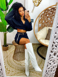 Completo top e gonna
