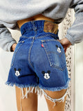 Short Levi’s Vintage con stampa topolino bagno medio