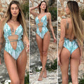 Body intero Verdeacqua
