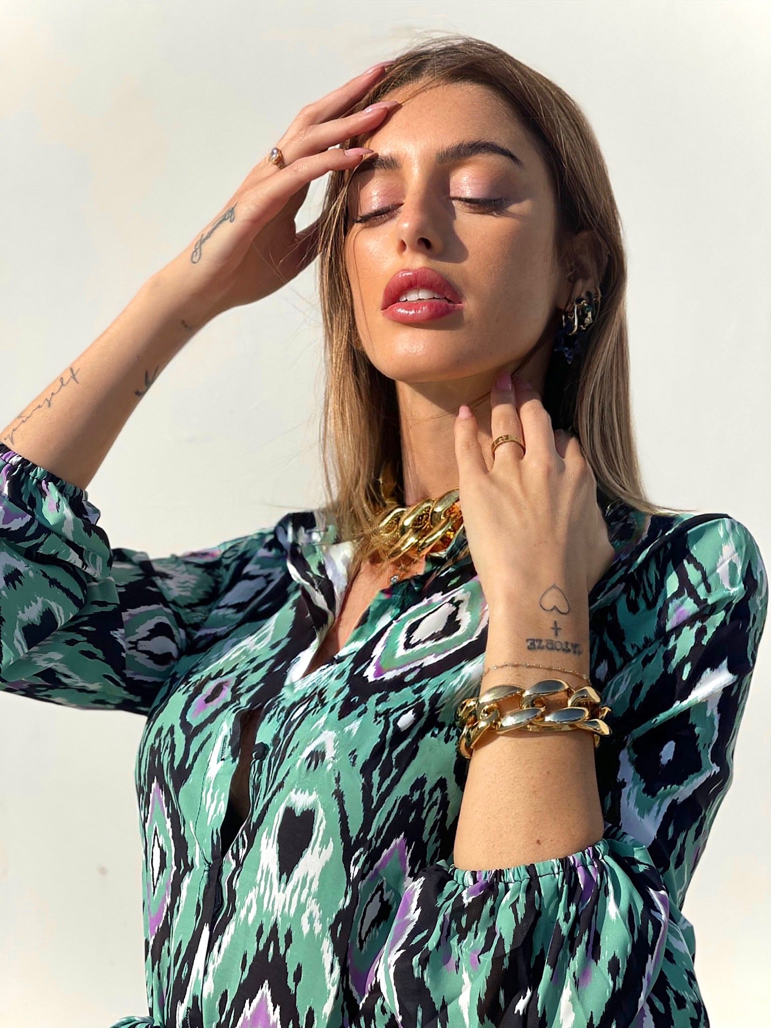 Collana catena gold