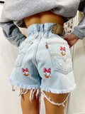 Short Levi’s Vintage con stampa Paperina bagno chiaro