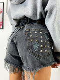 Levi’s Vintage grigio chiaro con borchie