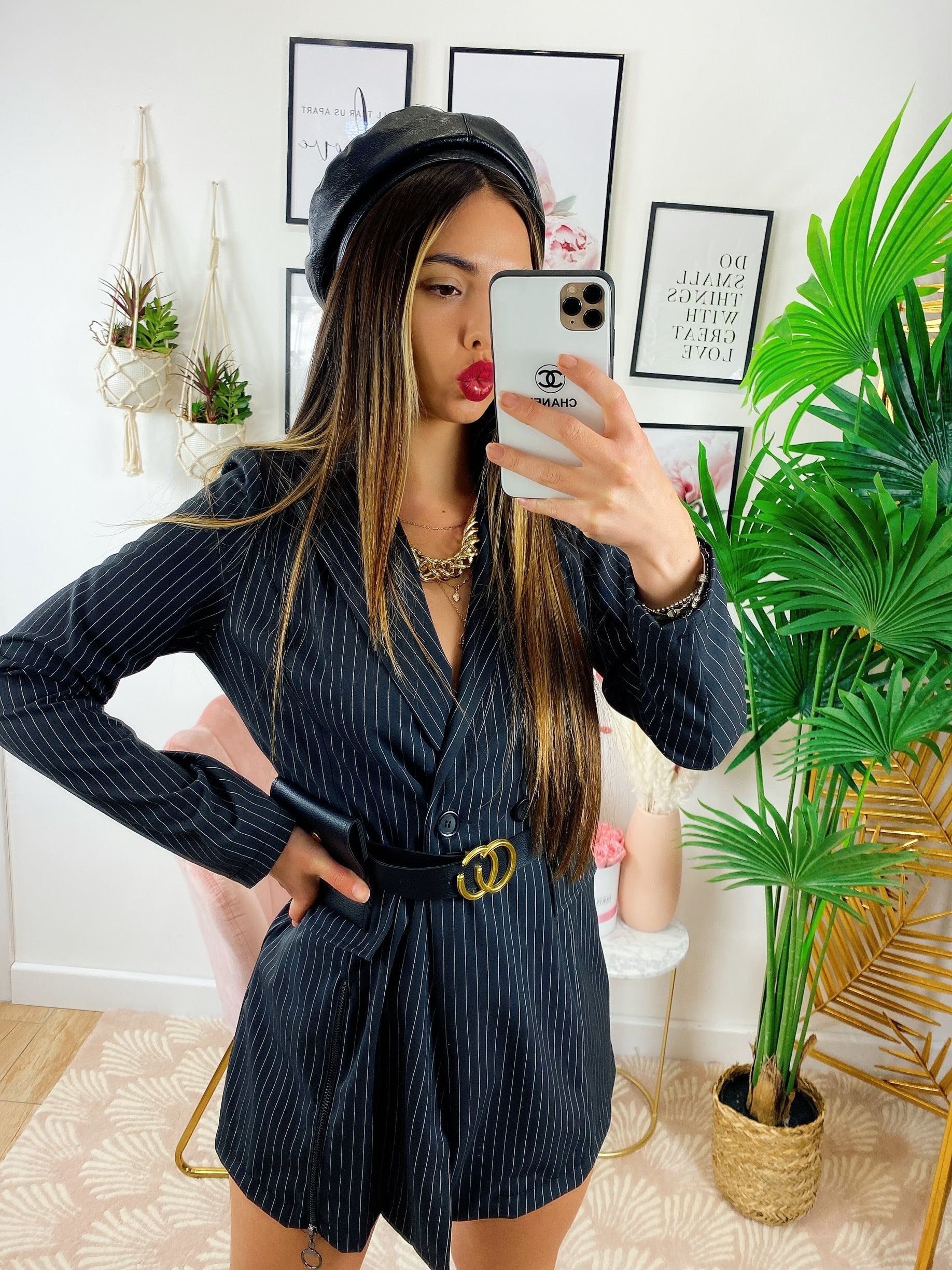Abito Blazer A righe