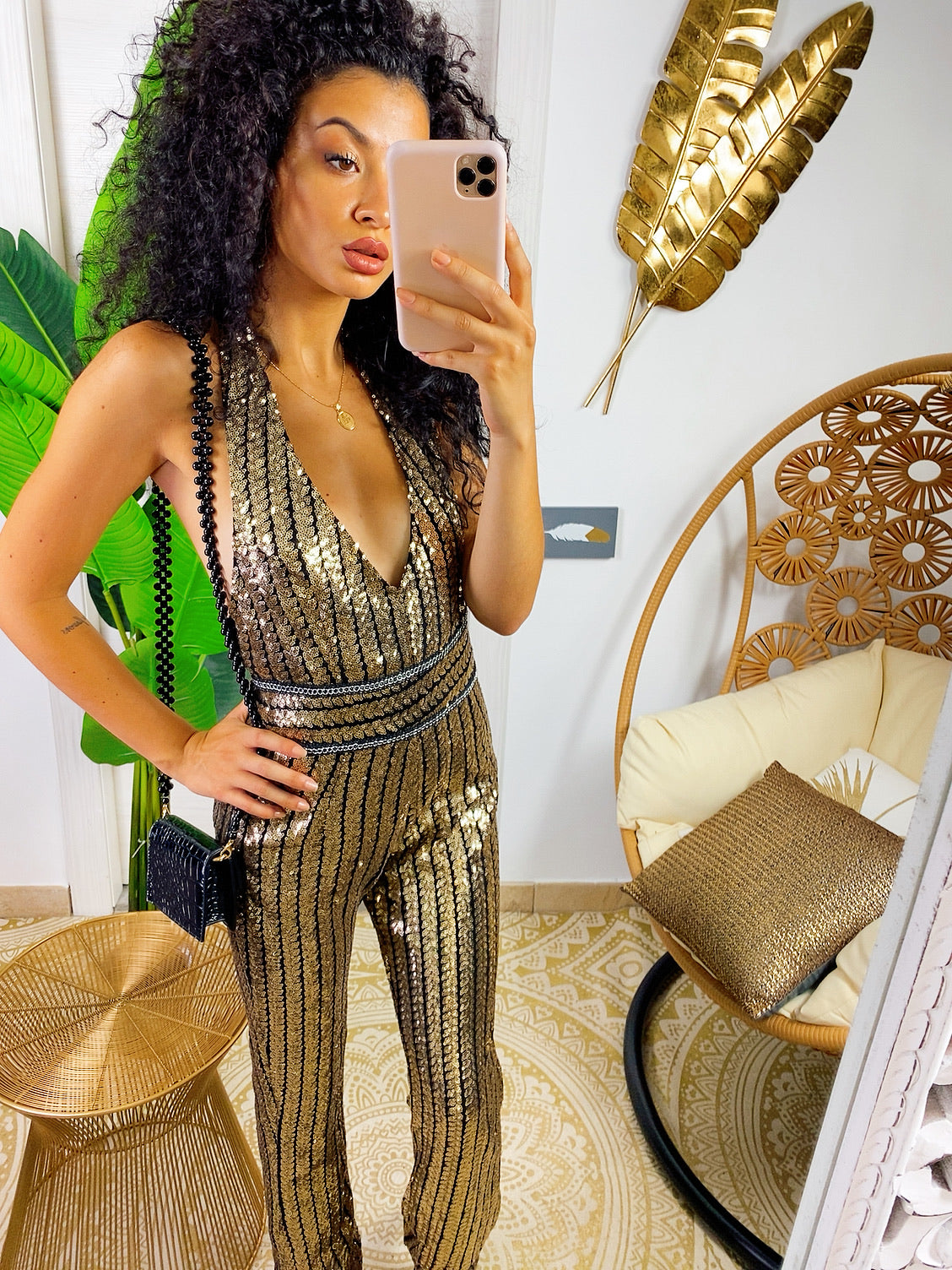 Tuta glamour lunga