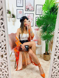 Kimono etnico Orange