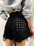 Short Levi’s Vintage con Borchie Nero
