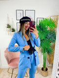 Completo giacca e pantalone carta da zucchero