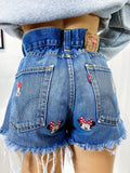Short Levi’s Vintage stampa topolina senza strappi
