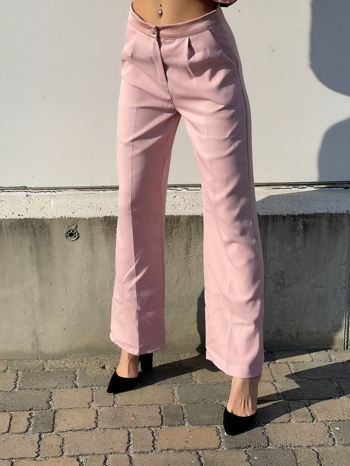 Completo giacca e pantalone cipria