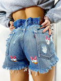 Short Levi’s Vintage con stampa Paperina bagno medio