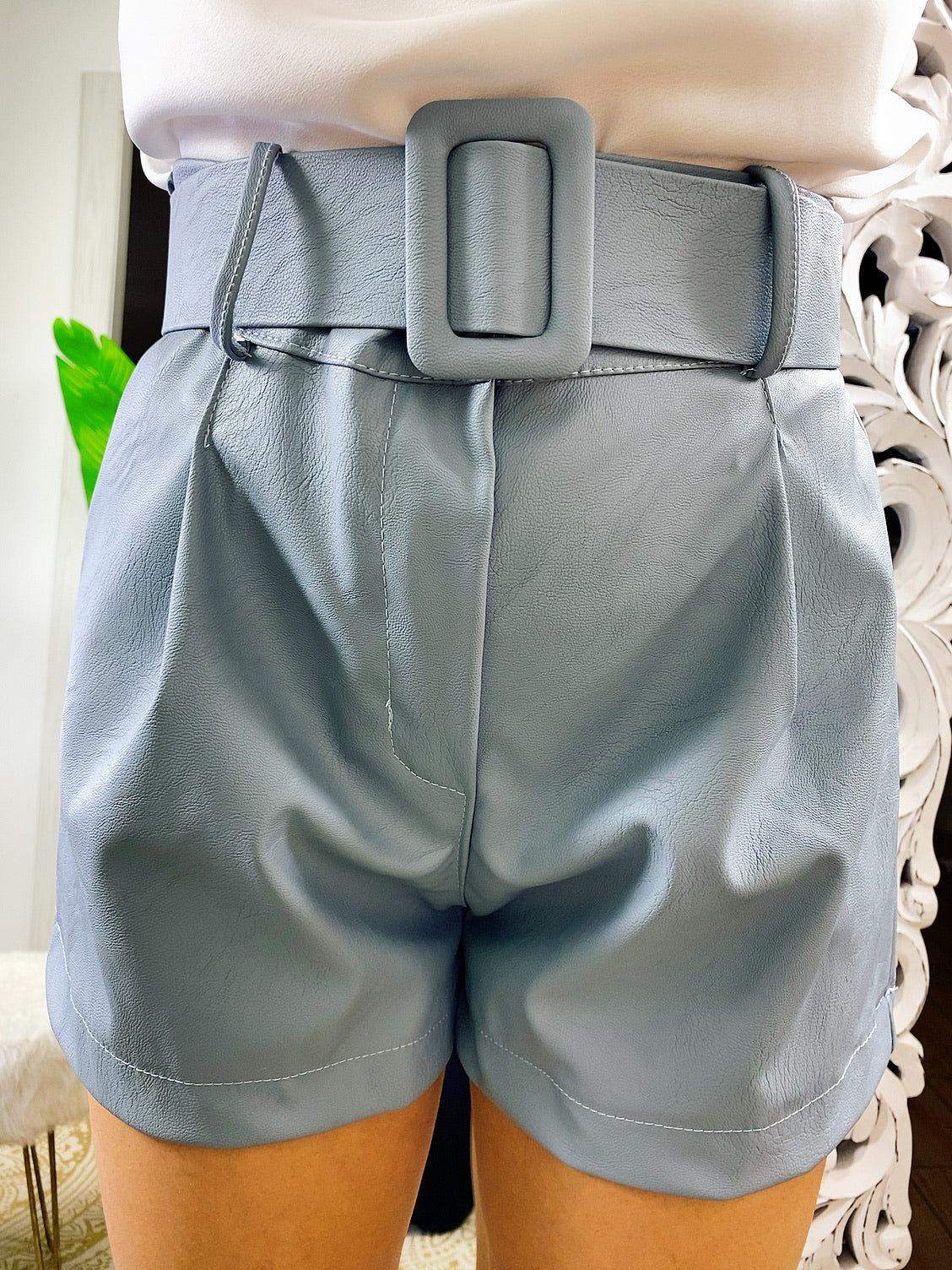 Short con cintura carta da zucchero