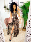 Dress Afrodite stampa leopardata