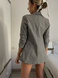 Completo vichy giacca e gonna