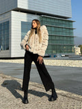 Eco-pelliccia Beige