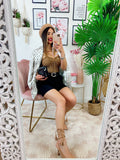 Giacca effetto bandana Bianca