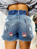 Short Levi’s Vintage con stampa Paperina bagno medio