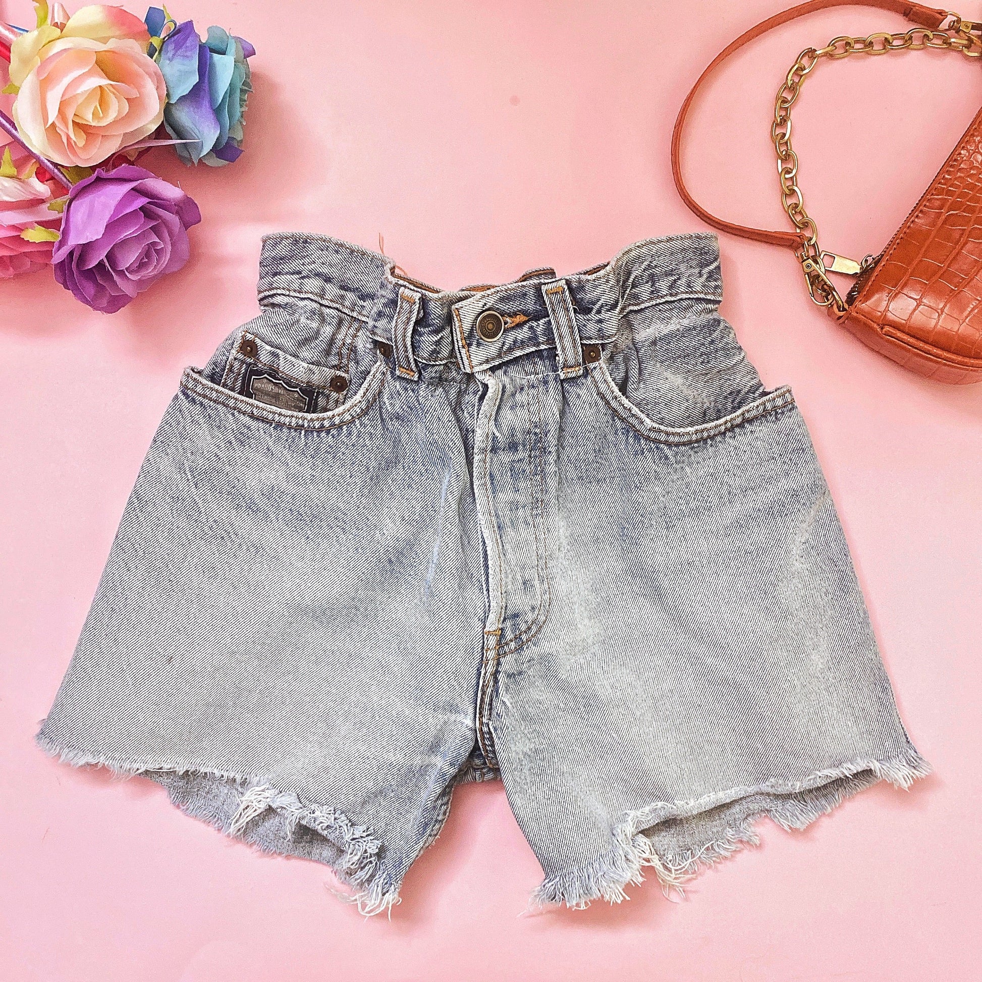 Levi’s Short Vintage con borchie bagno medio chiaro