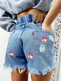 Short Levi’s Vintage con stampa Paperina bagno medio