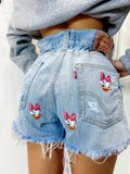 Short Levi’s Vintage con stampa Paperina bagno chiaro