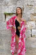 Body con kimono e cintura