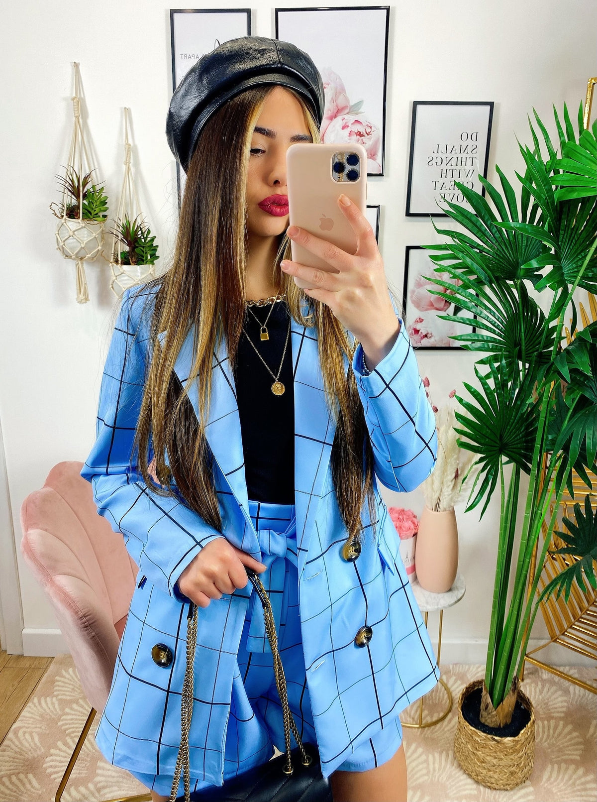 Completo Giacca e Short Carta da Zucchero
