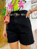 Short Nero con elastico