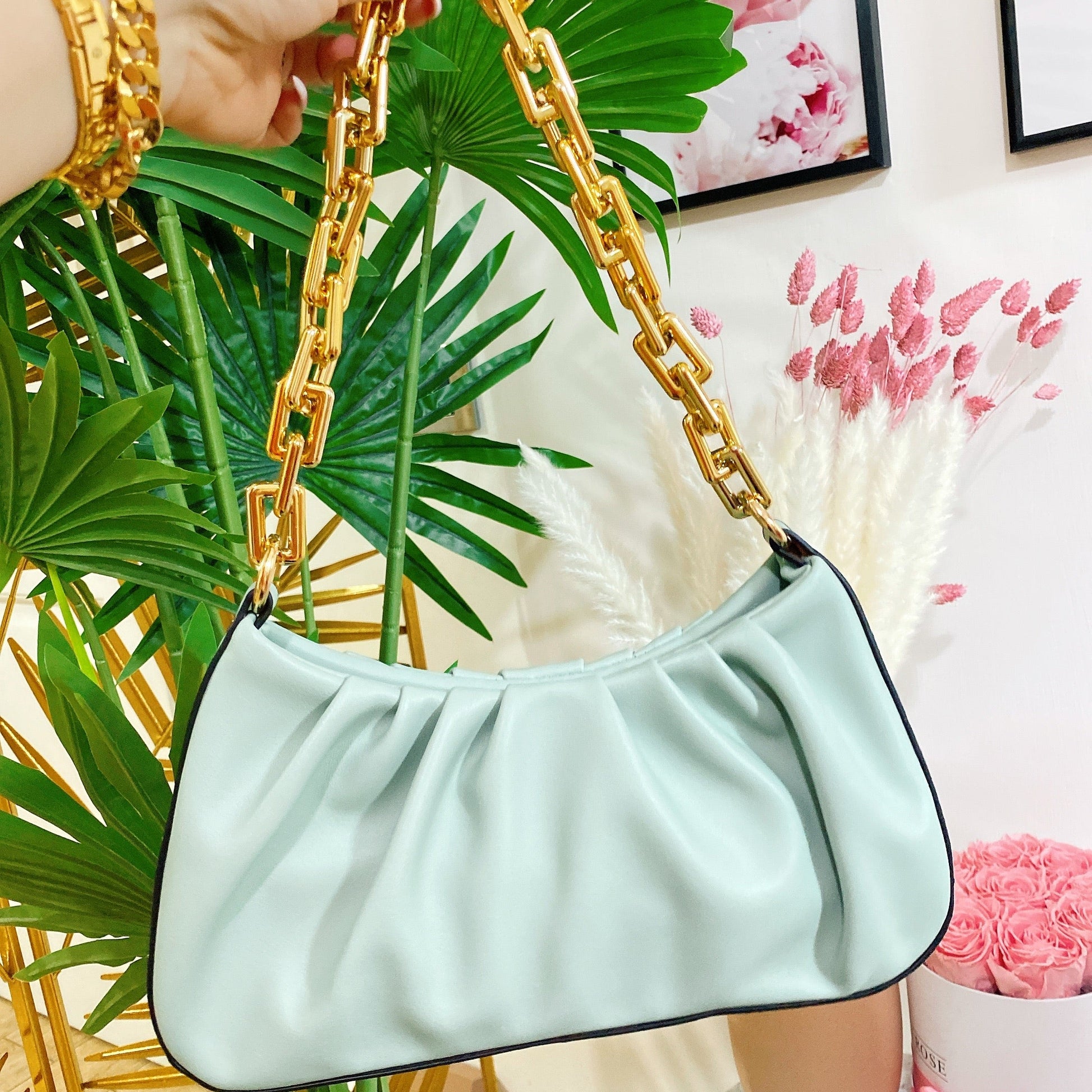 Bag con catena e tracolla