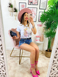 T-shirt con stampa Shoes