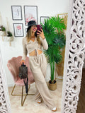 Tuta comfort beige