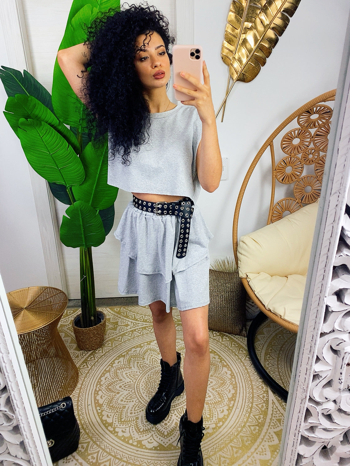Completo sportivo maglia e gonna