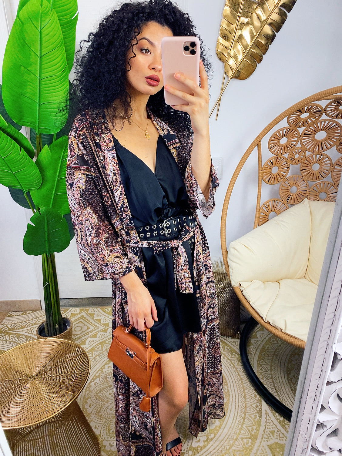 Maxi cardigan a fantasia
