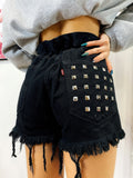 Short Levi’s Vintage con Borchie Nero