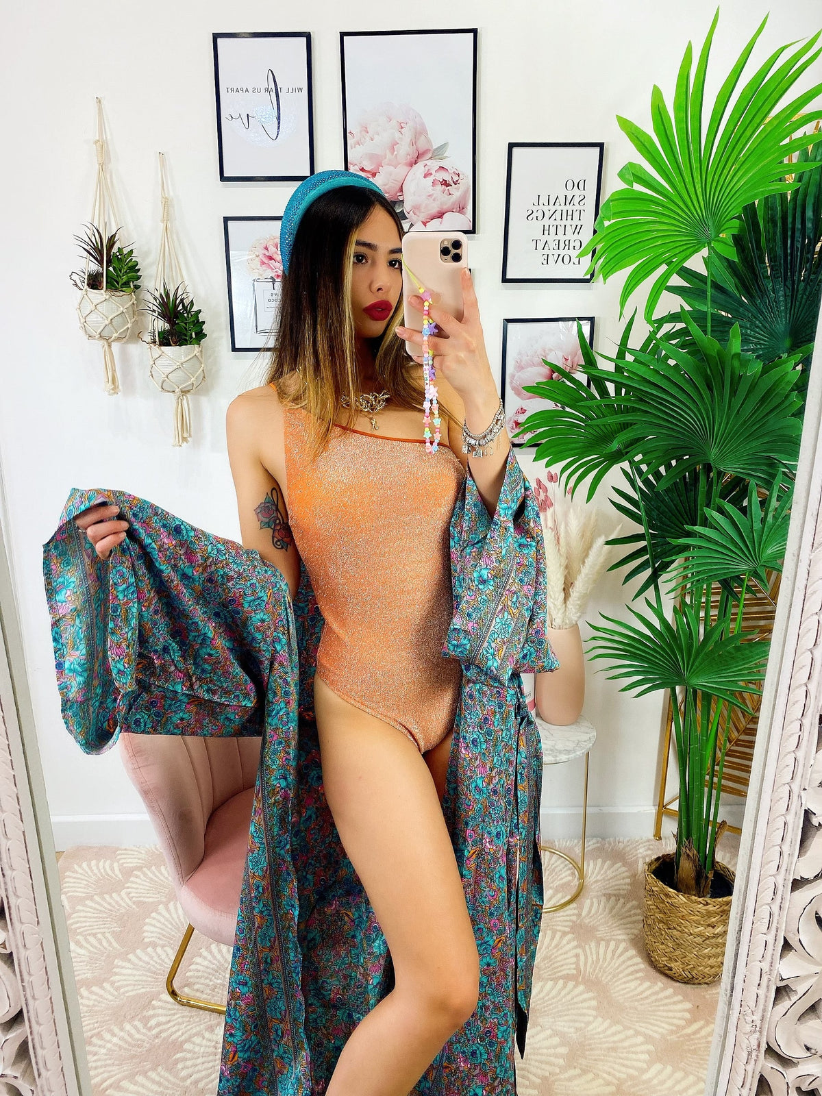 Kimono Tiffany rosa