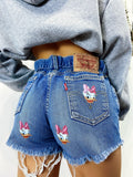Short Levi’s Vintage con stampa Paperina bagno medio